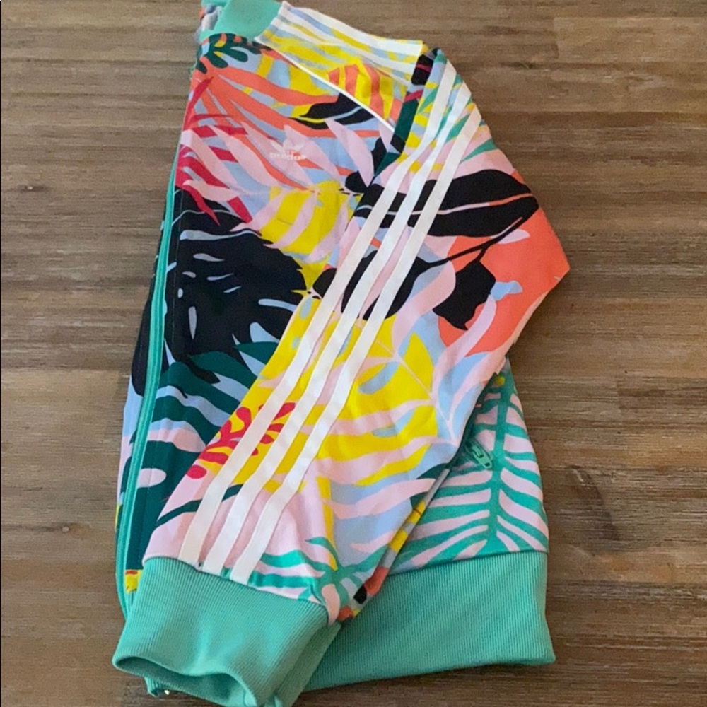 Adidas Originals Palm Print track jacket